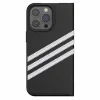 iPhone 13 Pro Adidas OR Booklet Case PU fekete-fehér tok thumbnail
