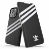 iPhone 13 Pro Adidas OR Booklet Case PU fekete-fehér tok thumbnail