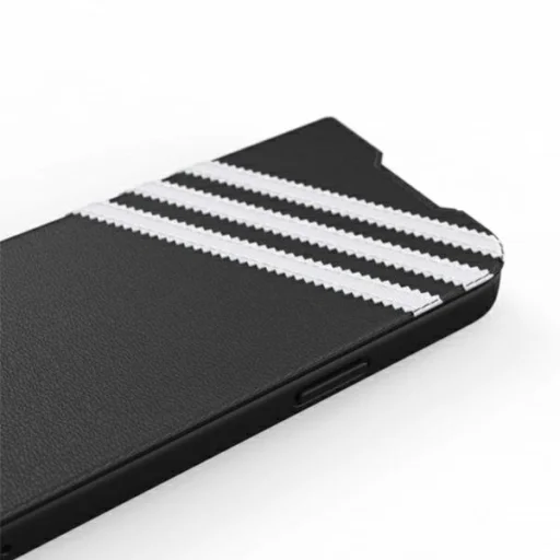 iPhone 13 Pro Adidas OR Booklet Case PU fekete-fehér tok - 4