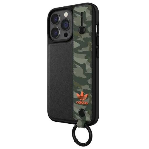 iPhone 13 Pro Adidas OR Hand Strap fekete-zöld tok - 2