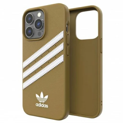 iPhone 13 Pro Max Adidas OR Moulded PU tok bézs-arany - 7