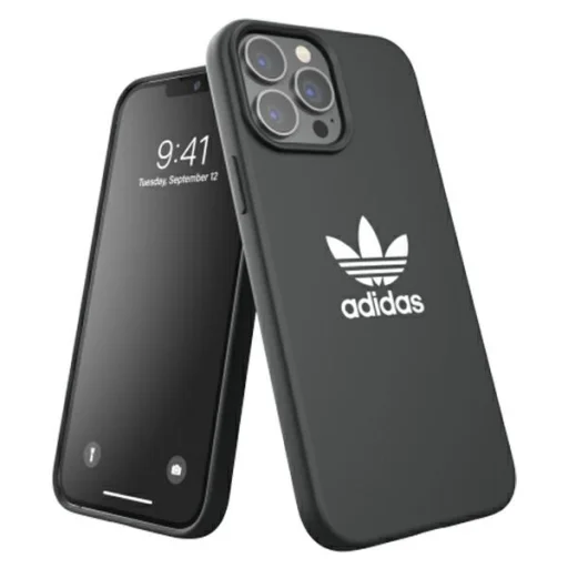 iPhone 13 Pro Max Adidas OR Szilikon fekete tok - 1