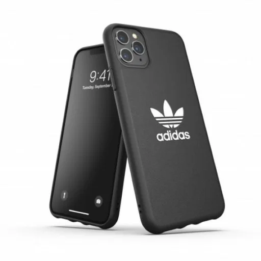 iPhone 11 Pro Max Adidas OR Moulded Case Basic tok fekete-fehér - 1