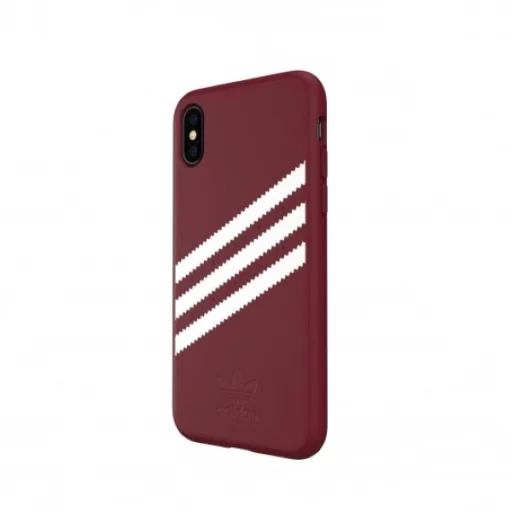 iPhone X/XS Adidas OR Moulded PU velúr bordó tok - 2