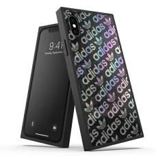 iPhone X/XS Adidas OR SQUARE fekete tok