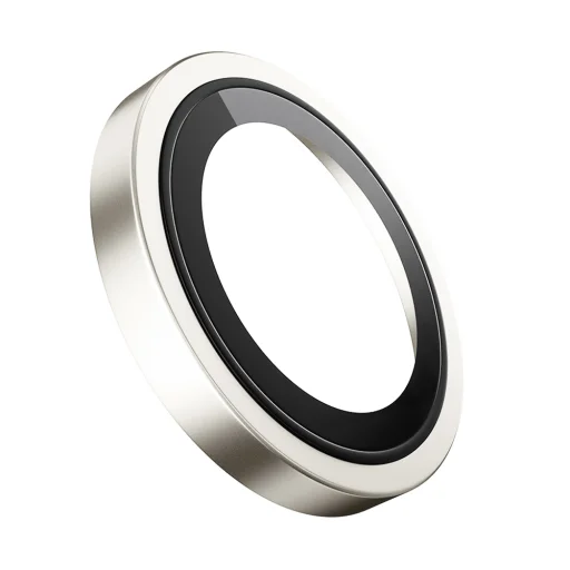 iPhone 14 Pro / iPhone 14 Pro Max Arany Blueo - Original Metal Frame Lencsevédő (3 darabos csomag) - 2