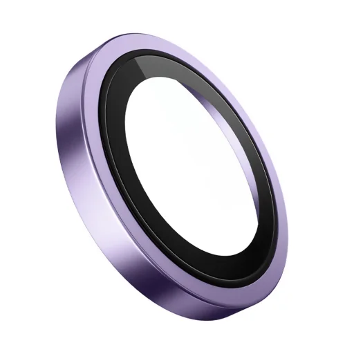 iPhone 14 Pro / iPhone 14 Pro Max Purple Blueo - Original Metal Frame Lencsevédő (3 darabos csomag) - 2