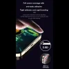 iPhone 16 Pro ANANK 2.5D 1X Megerősített Ujjlenyomatmentes Képernyővédő - Fekete üvegfólia thumbnail