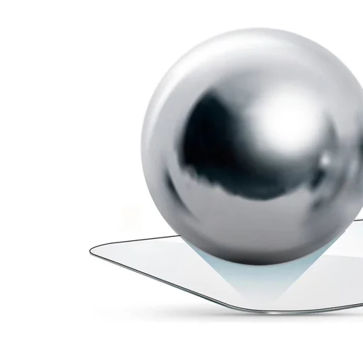 Apple iPhone 15 Fekete ANANK 2.5D 3X Erősített Képernyővédő üvegfólia - 11