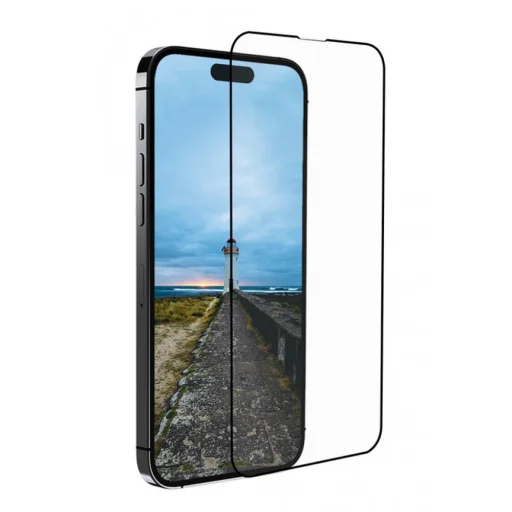 iPhone 17 Fekete ANANK 3D Repedésgátló 5X Megerősített Képernyővédő üvegfólia - 2