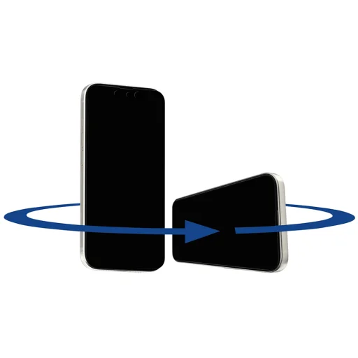 iPhone 16 Pro Max ANANK - 2.5D 3X Megerősített 360° Privát Képernyővédő - Átlátszó üvegfólia - 1