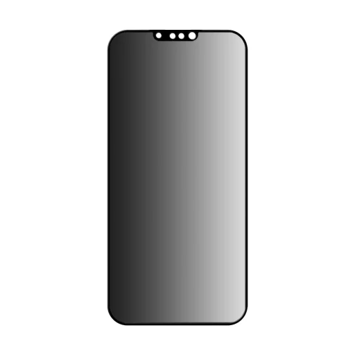 iPhone 14 Átlátszó ANANK 2.5D 360°-os Adatvédelmi Képernyővédő - 2