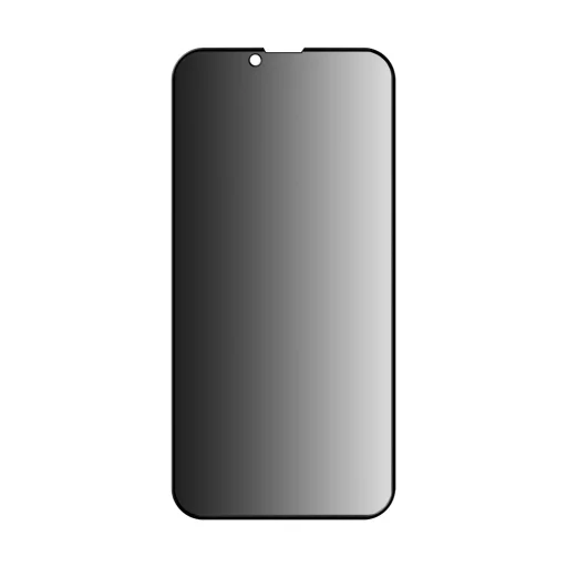 iPhone 14 Fekete ANANK 2.5D 26° Privacy képernyővédő fólia - 2