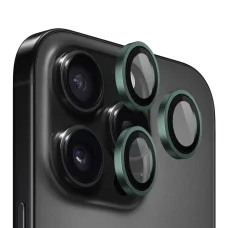 iPhone 13 Pro / iPhone 13 Pro Max - Alpine Green Blueo Original Metal Frame Lencsevédő (3 darabos csomag)