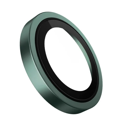 iPhone 13 Pro / iPhone 13 Pro Max - Alpine Green Blueo Original Metal Frame Lencsevédő (3 darabos csomag) - 2