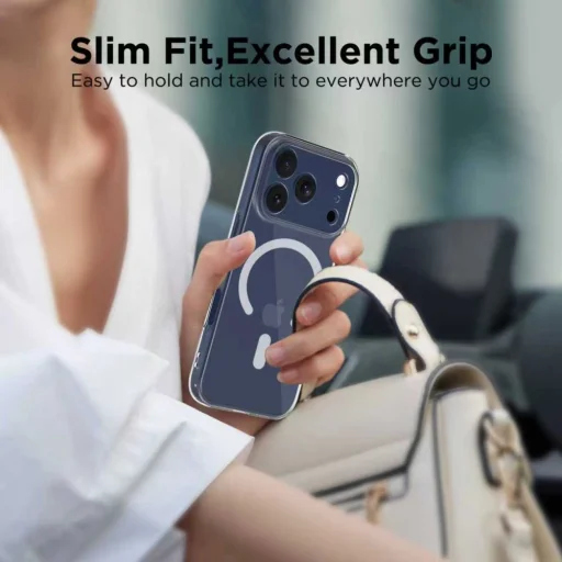 iPhone 17 Pro Tech-protect Flexair Magsafe átlátszó tok - 4