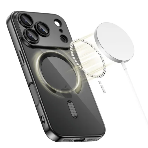 iPhone 17 Pro Tech-protect Magflex Magsafe Fényes Fekete tok - 2