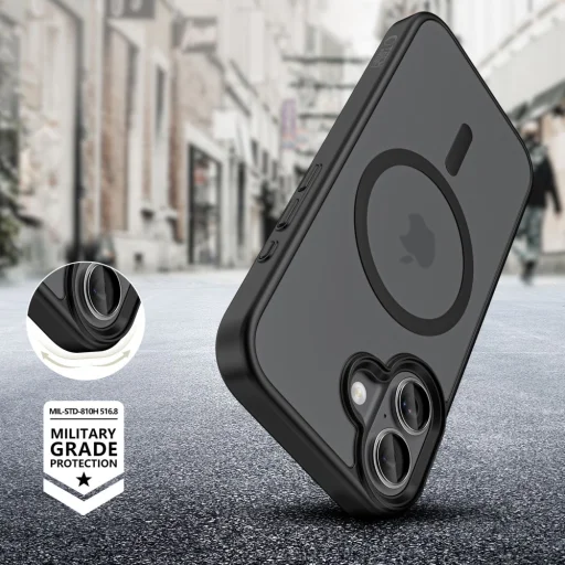 iPhone 17 Tech-protect Magmat Xt 4-set Magsafe Fekete tok - 6