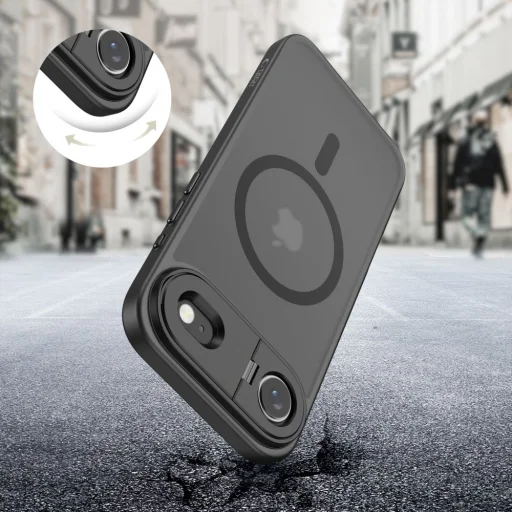 iPhone 17 Air Tech-protect Magstand Magsafe, matt fekete tok - 5