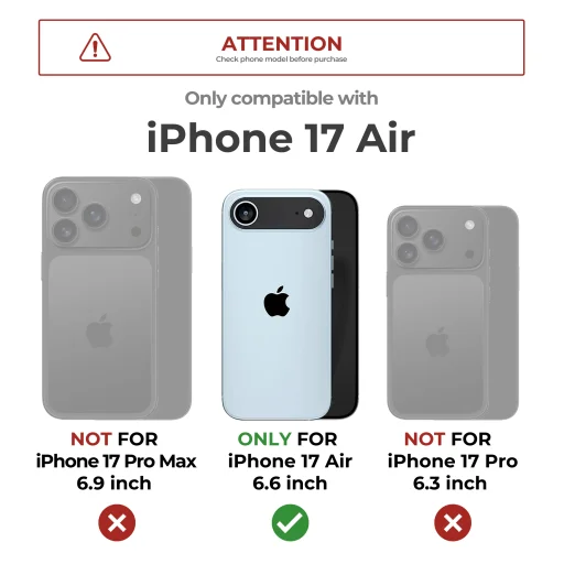 iPhone 17 Air Dexnor MagSafe ütésálló 360 tok kihajtható állvánnyal és kameravédővel kék - 7