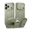 iPhone 17 Pro Suritch MagSafe ütésálló tok kihajtható állvánnyal és kameravédővel zöld thumbnail