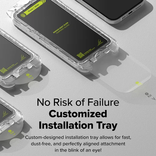 iPhone 15 Pro Max Ringke - Easy Slide Tempered Glass (2 csomag) - Átlátszó üvegfólia - 6