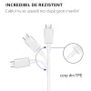 Samsung - Adatkábel (EP-DG970BWE) - USB to Type-C, Gyors töltés 2.1A, 1m - Fehér (Tömeges csomagolás) thumbnail