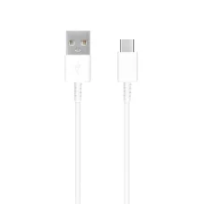 Samsung - Adatkábel (EP-DG970BWE) - USB to Type-C, Gyors töltés 2.1A, 1m - Fehér (Tömeges csomagolás)