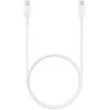 Samsung Data Cable EP-DG977BWE - Type-C to Type-C, Szupergyors töltés, 100W, 1m - fehér (Ömlesztett csomagolás) thumbnail