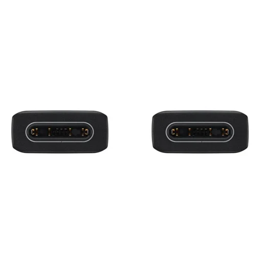 Samsung - Adatkábel (EP-DA705BBEGWW) - USB-C to Type-C Gyors Töltés 3A, 1m - Fekete (Csomagolás nélküli) - 3