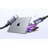 Ugreen L532 Type-C USB kábel, 1m, Szürke thumbnail