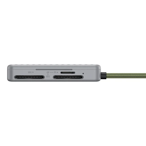 USB-C Kártyaolvasó Ugreen CM868 2xSD 1xTF 170Mbps (Szürke), - 4