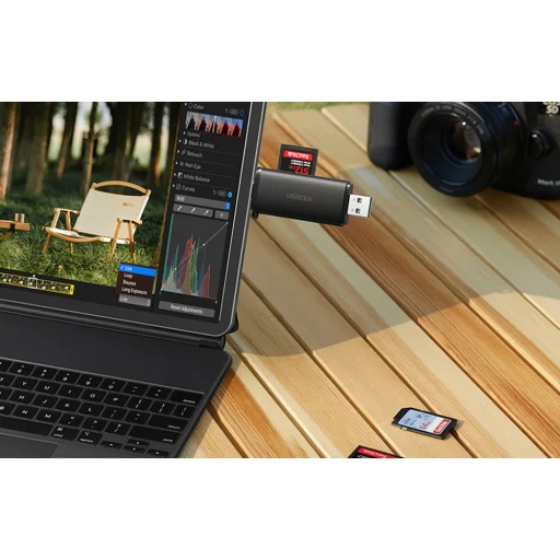Ugreen CM803 USB-C/USB-A 2 az 1-ben kártyaolvasó, SD+TF 312MB/s - 5
