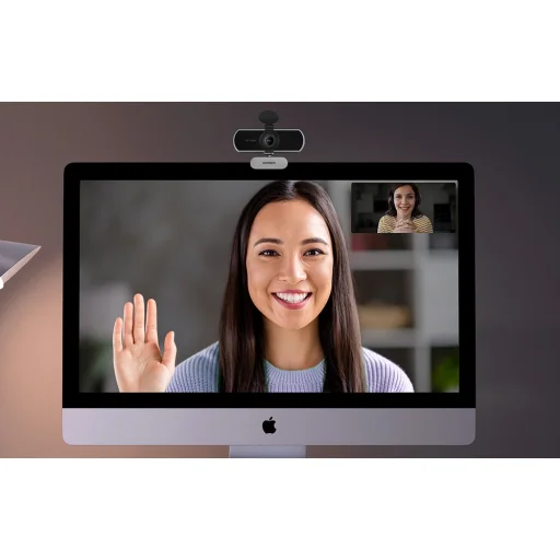 Ugreen CM647 USB webkamera, Full HD 1080p, 30FPS (szürke) - 4