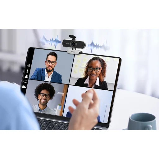 Ugreen CM647 USB webkamera, Full HD 1080p, 30FPS (szürke) - 5