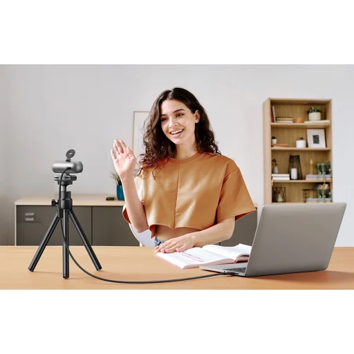 Ugreen CM825 webkamera USB, 2K 30FPS (szürke) - 10