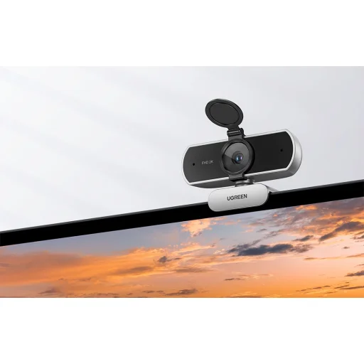 Ugreen CM825 webkamera USB, 2K 30FPS (szürke) - 11