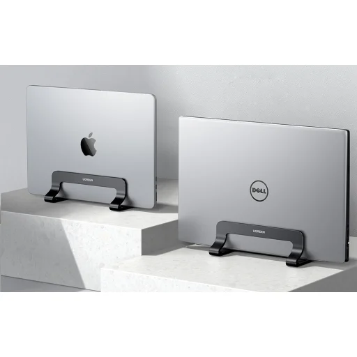 Ugreen LP258 függőleges laptopállvány, alumínium (fekete) - 3