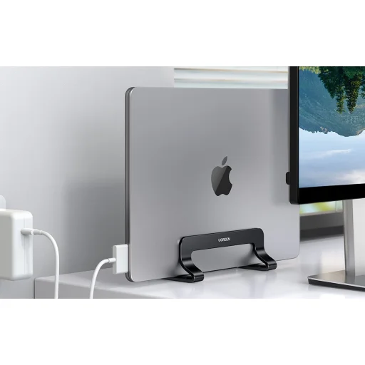Ugreen LP258 függőleges laptopállvány, alumínium (fekete) - 7