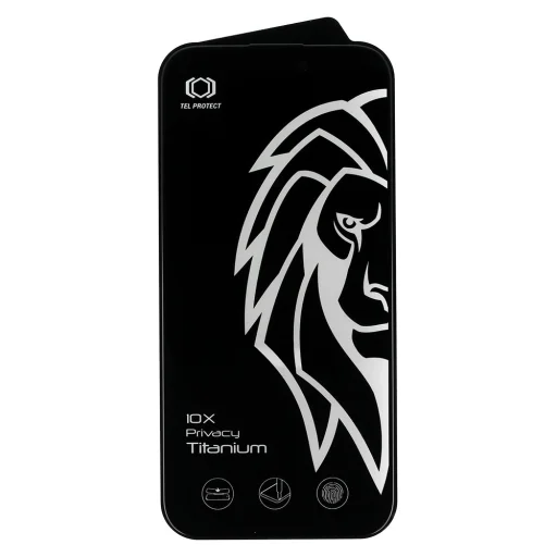 Samsung Galaxy S25 üvegfólia Tel Protect 10X Privacy Titanium (ujjlenyomat feloldás támogatott) - 3
