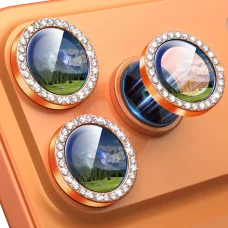  iPhone 17 Pro/17 Pro Max Titán Kemény Gyémánt Üvegfólia Kamerához (3 Lencse)