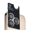 Tempered glass Tel Protect Titanium Lens 99% AR Aramid sorozat a kamerára iPhone 16/16 Plus (objektív 2 db) üvegfólia - 3
