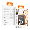 Tempered glass Tel Protect Titanium Lens 99% AR Aramid sorozat a kamerára iPhone 16/16 Plus (objektív 2 db) üvegfólia - 10