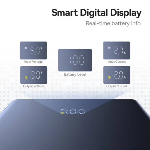 Powerbank Baseus PicoGo, 10000mAh, 20W, QC + PD, Fekete P10076801123-00 - 5