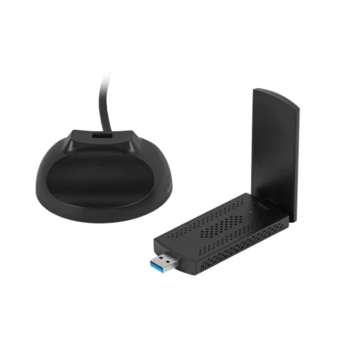 Lanberg WiFi hálózati USB adapter, AX 1200 WiFi6 - 8