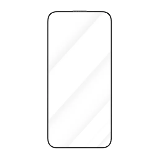 Blueo - Kristály Karcálló Üveg - iPhone 15 / iPhone 16 - Fekete üvegfólia - 2