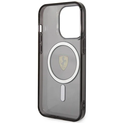 iPhone 14 Pro Ferrari Translucent Magsafe fekete tok - 7