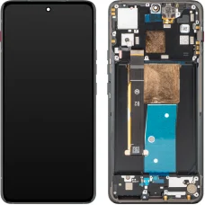 LCD Kijelzőmodul Motorola ThinkPhone számára, Carbon Black