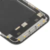 LCD Kijelző Modul MP Apple iPhone 12 Pro Max készülékhez, Soft OLED FHD IC Mozgatható Verzió, Utángyártott, Fekete - 2