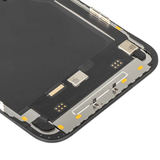 LCD Kijelző Modul MP Apple iPhone 12 Pro Max készülékhez, Soft OLED FHD IC Mozgatható Verzió, Utángyártott, Fekete - 2